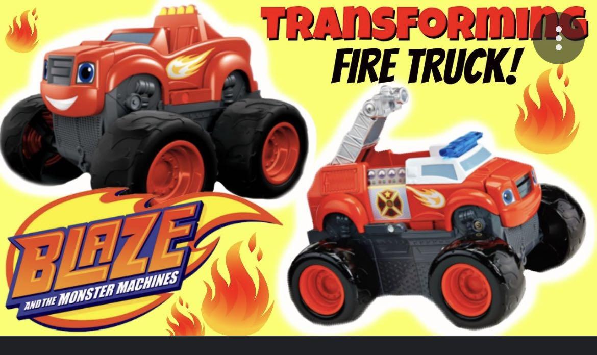 Fisher price blaze transforming fire truck Hobbies Toys Toys