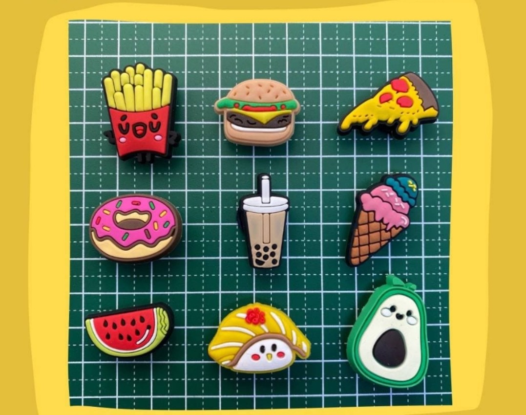 Food Fruits Jibbitz, Men's Fashion, Footwear, Shoe inserts