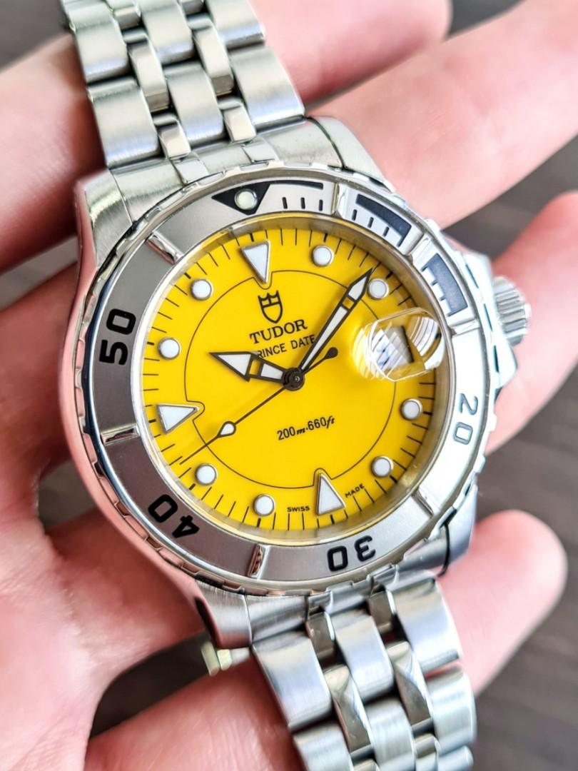 Full Set Tudor Prince Date 200m 660ft Pre Tiger Hydronaut 89190