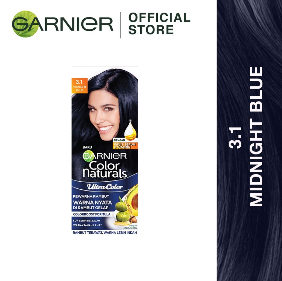 Garnier Midnight Blue Hair Color, Kesehatan & Kecantikan, Perawatan