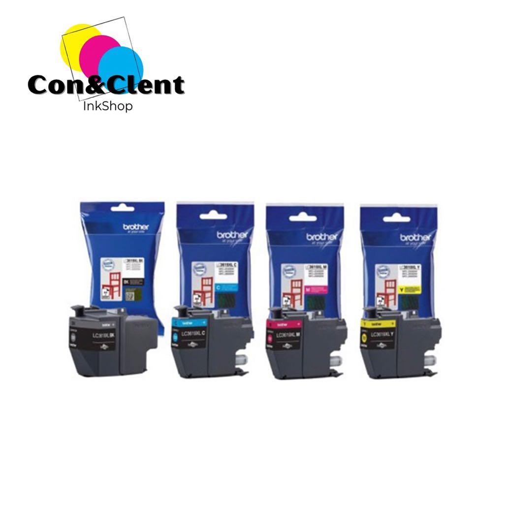 Genuine Original brother ink LC3617 black cmy or LC3619XL cmyk ...