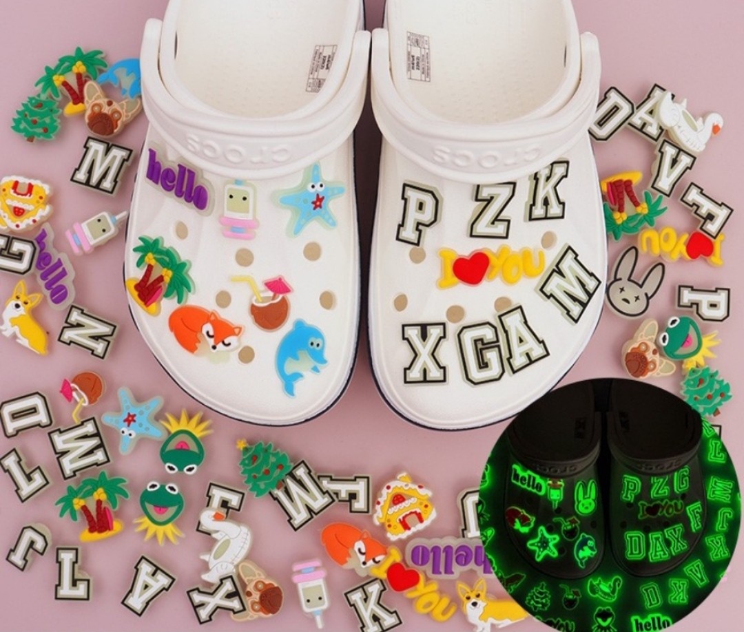 Glow In The Dark Jibbitz, Men's Fashion, Footwear, Shoe inserts