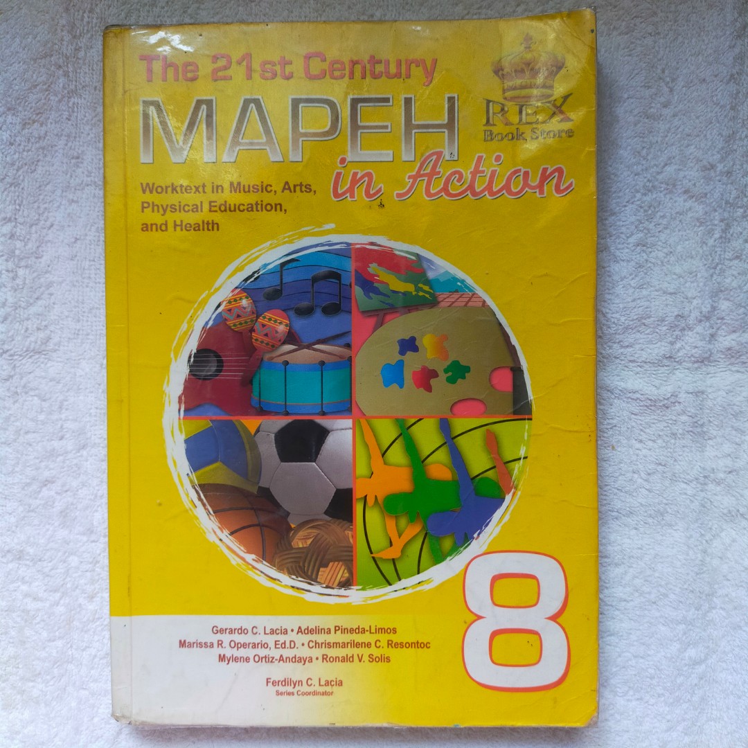 Grade 8 Books Mapeh in Action 8 (COD Available), Hobbies & Toys, Books
