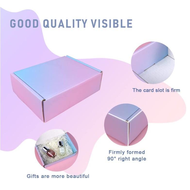 Gradient Corrugated Box (Category: Storage Boxes & Baskets) located in Malabon City. Submitted by heyitskhen (Listing ID 1171008194, Image 3). Description: GRADIENT MAILER BOX T0 GRADIENT 15 x 10 x 4 cm with flip -20 each T1 GRADIENT 15x15x5 cm with flip-25 T2 GRADIENT 20 x 14 x 4cm with flip T13- GRADIENT 20x14x8cm with flip-35 each.