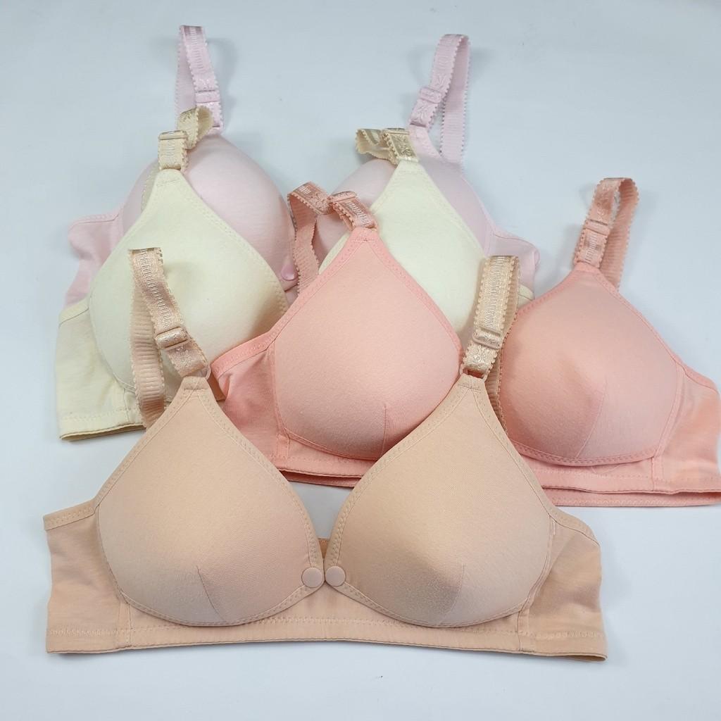 BH menyusui breastfeeding bra ibu hamil busa tipis tanpa kawat - Bh Pink,  36 di Tokomixnmax | Tokopedia