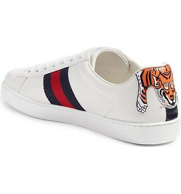 Gucci white sneakers tiger store