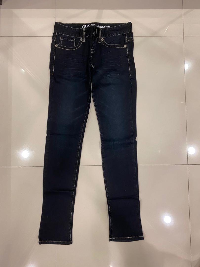 Guess daredevil top skinny jeans