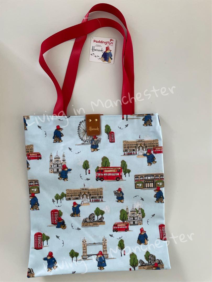 Harrods paddington bear bag top