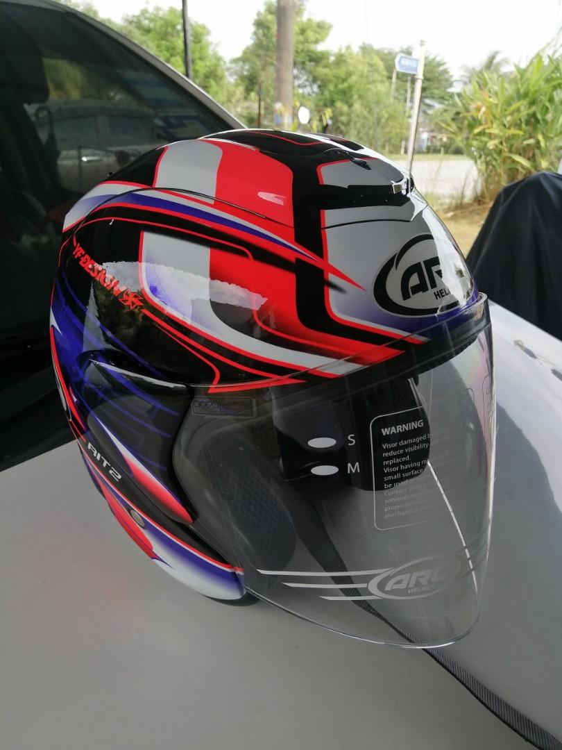 Helmet ARC Ritz YF Design Auto Accessories on Carousell