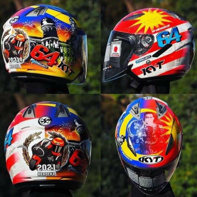 Helmet kyt clearance design baru