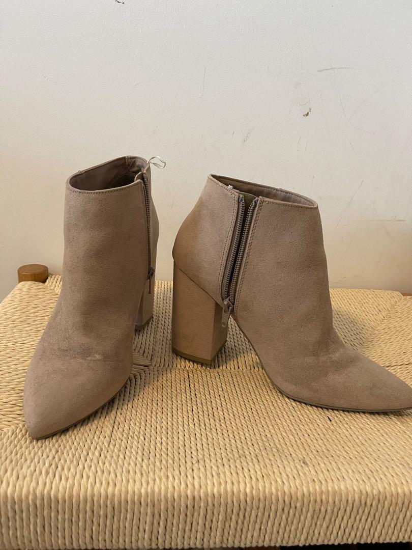 Cute suede boots new arrivals