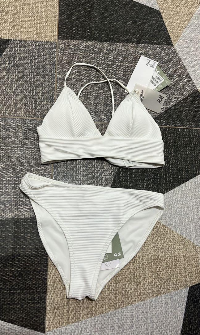 H&m white bikini sales