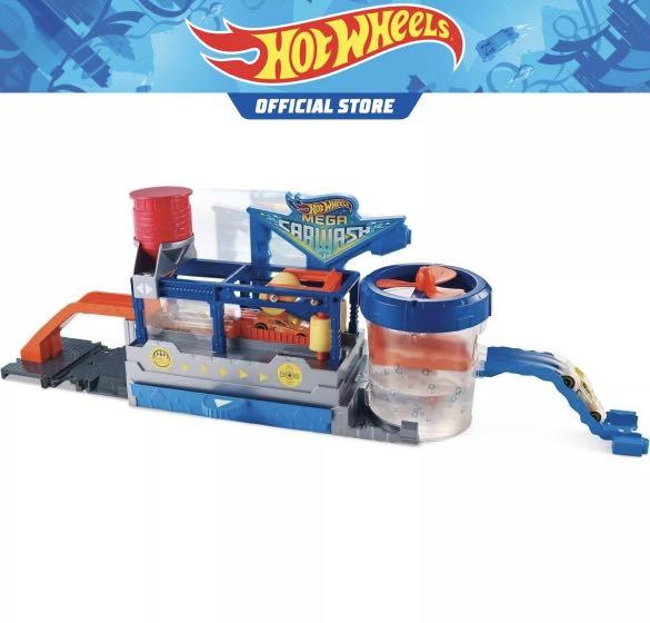 Hot Wheels Mega Car Wash Hobbies Toys Toys Games on Carousell