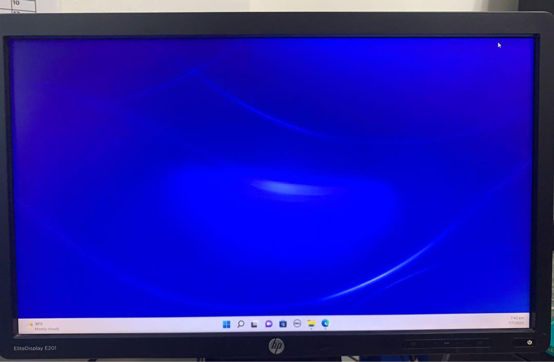 HP 20 inch Monitor EliteDisplay E201 