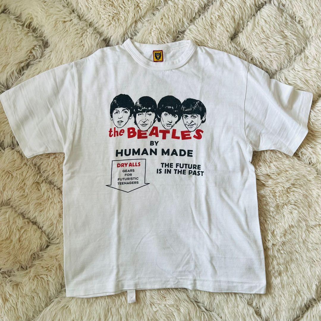 HUMAN MADE X BEATLES jersey top tee, 男裝, 上身及套裝, T-shirt 