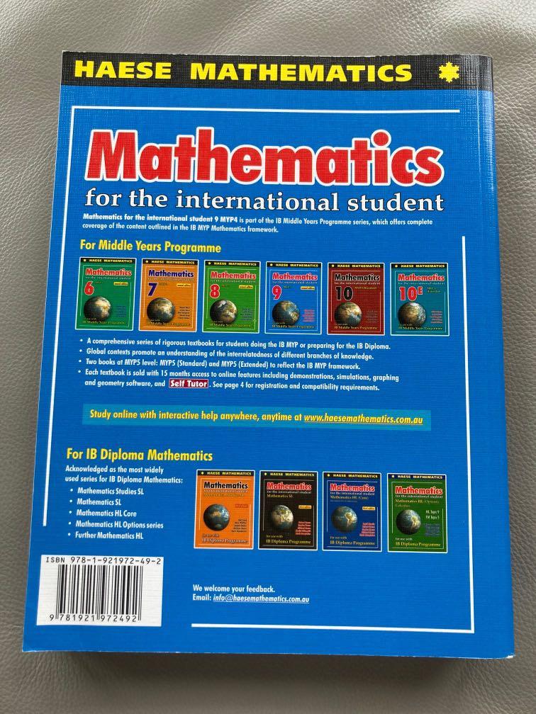 Ib Myp Math Y9 Haese Mathematics 興趣及遊戲 書本 And 文具 教科書 Carousell