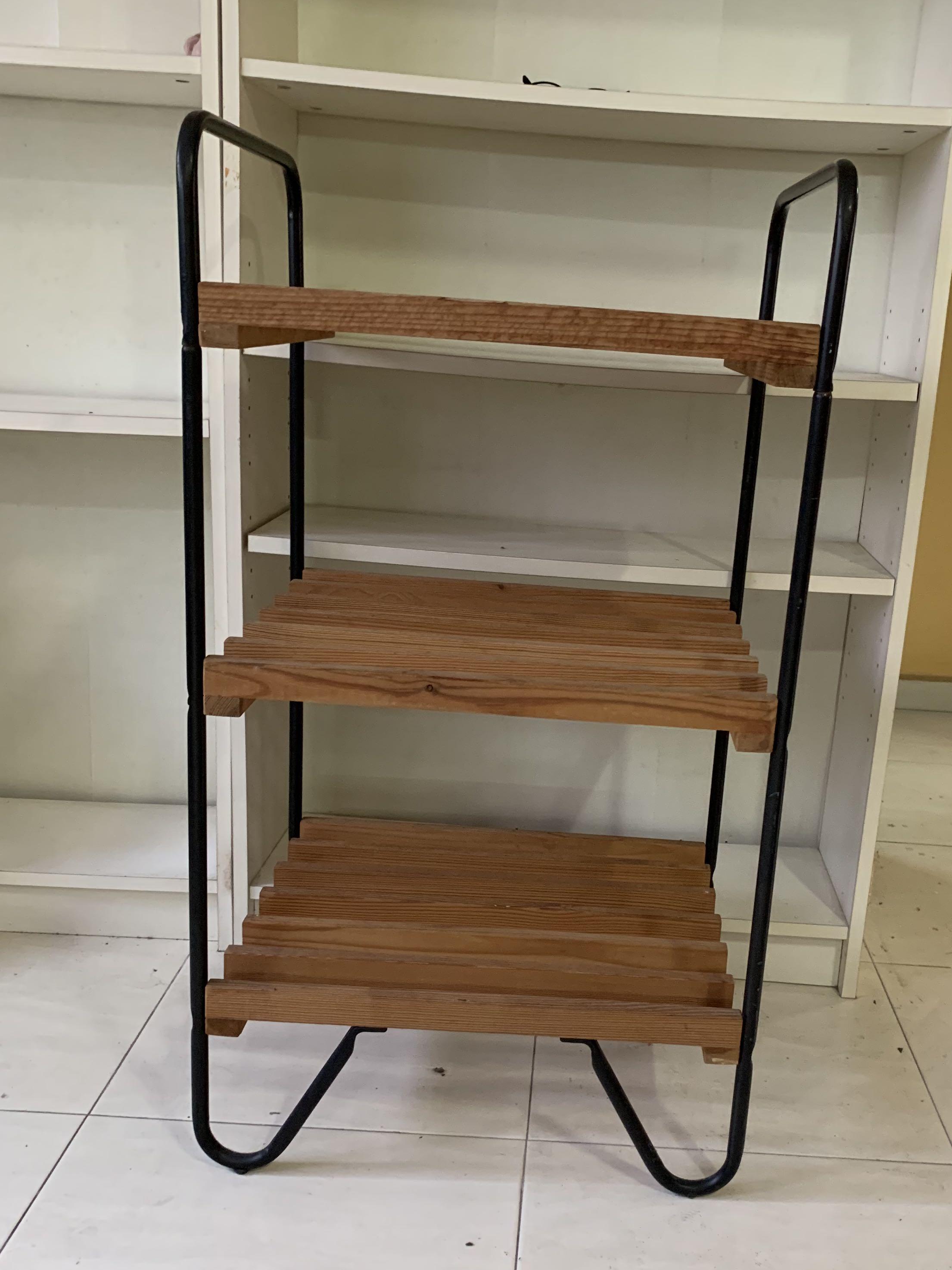 IKEA 3tier garden rack shelving unit, Furniture & Home Living, Furniture, Shelves,