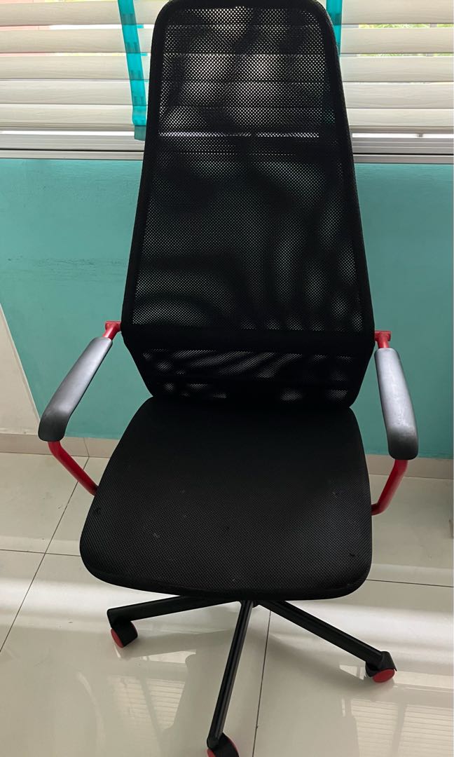 Ikea Gaming chair, Furniture & Home Living, Furniture, Tables & Sets on