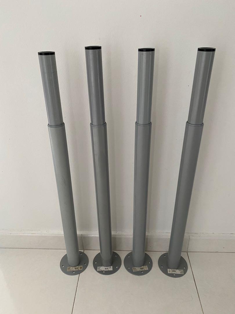 IKEA Olov Table Legs (Silver), Furniture & Home Living, Furniture