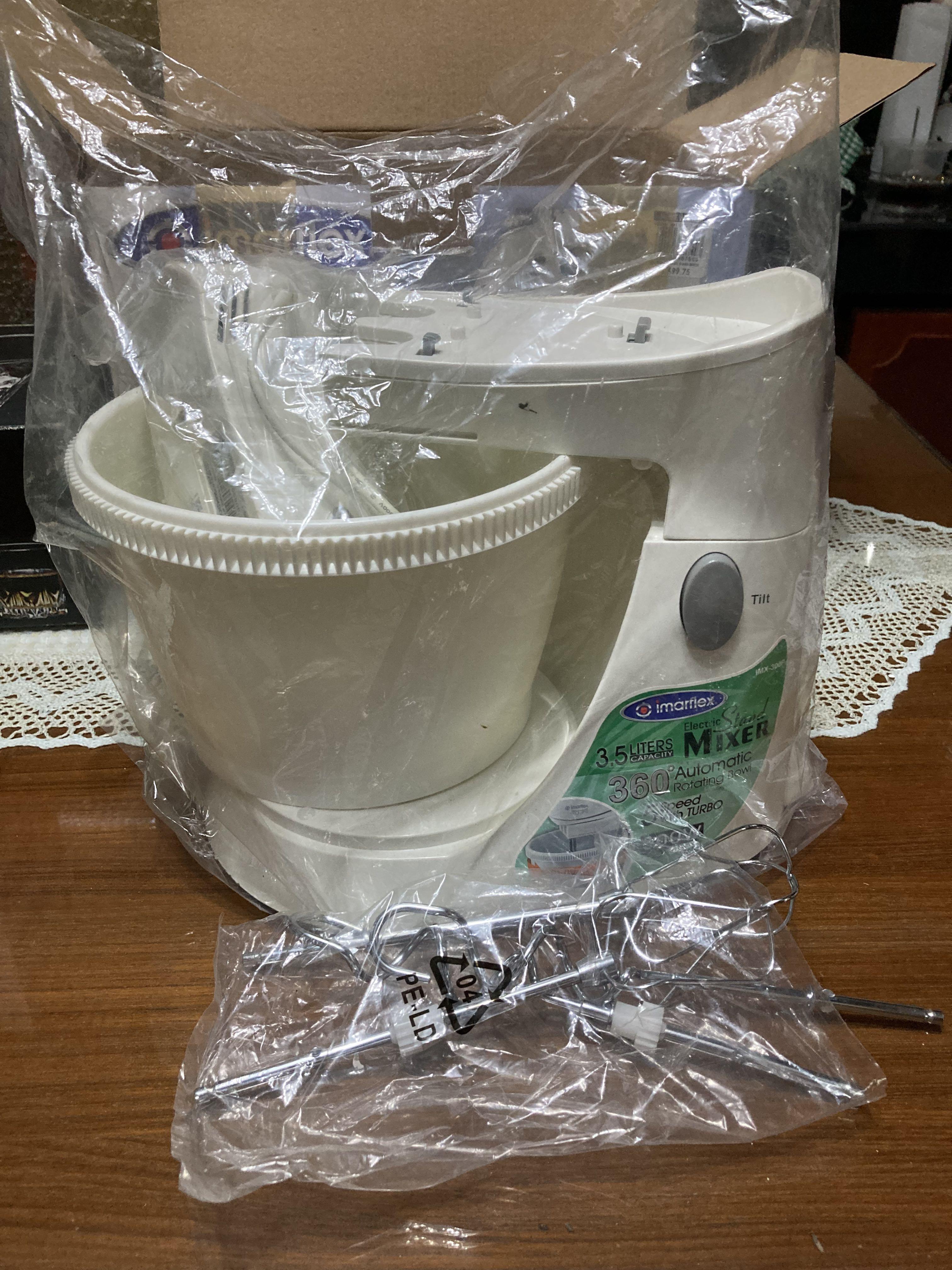 Imarflex Electric Stand Mixer IMX-300P (Category: Bakeware) located in Mendez-Nunez. Submitted by BeYOUtifulStuffsGalore (Listing ID 1169939659, Image 1). Description: Preloved, unused stand mixer in original box. .