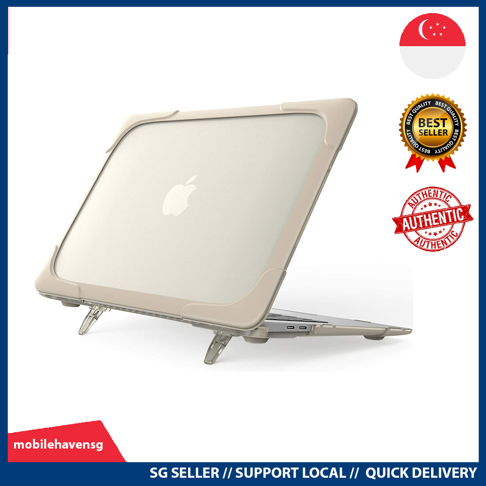 For 2018 A1932 MacBook Air 13" Clear Matte Shockproof Case Cover Rugged Shell 