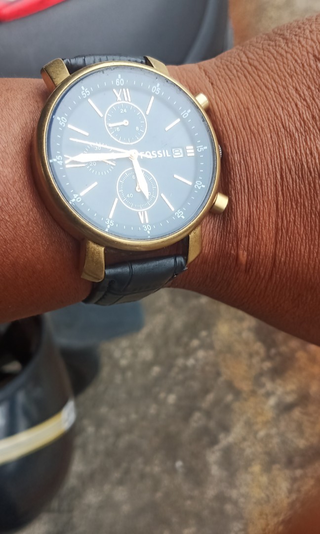 Jam fossil rose gold shop