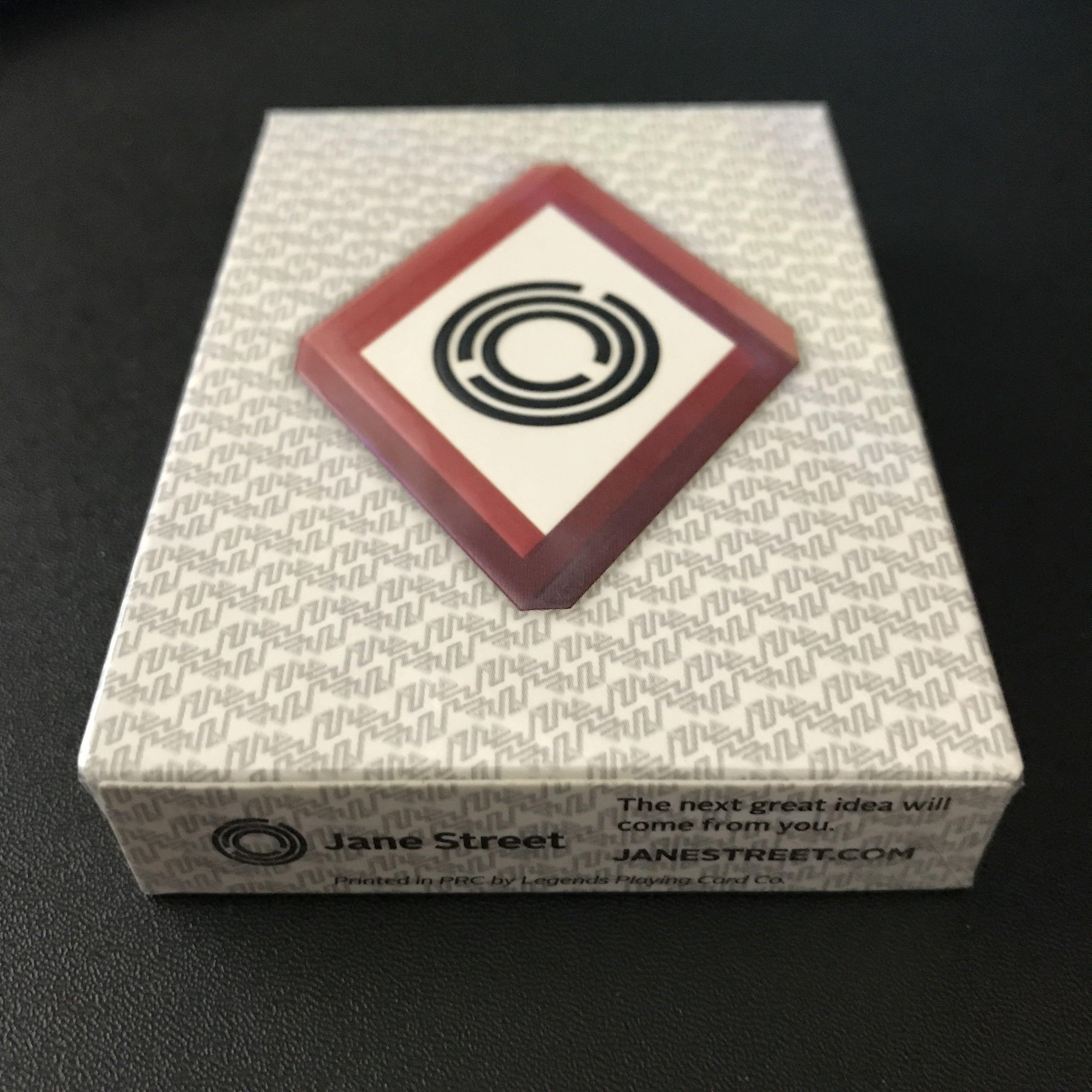 Jane Street Deck of cards, Hobbies & Toys, Toys & Games on Carousell