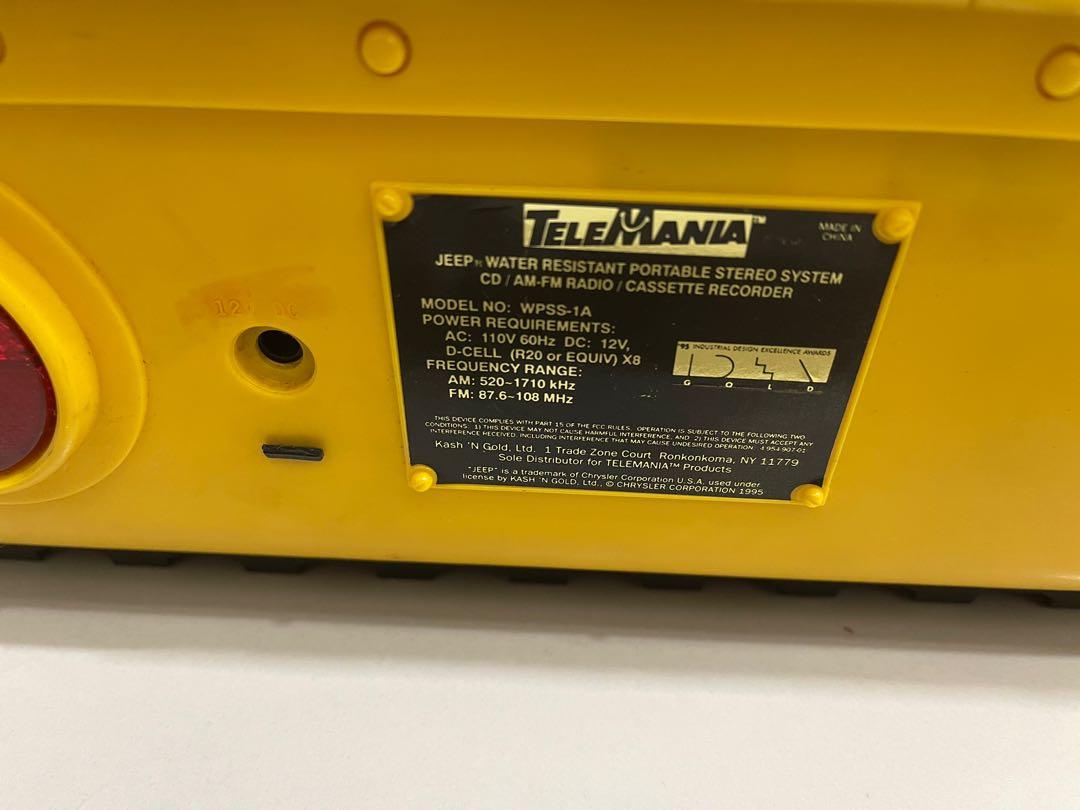 JEEP BOOMBOX RADIO RARE ITEM.., Hobbies & Toys, Collectibles
