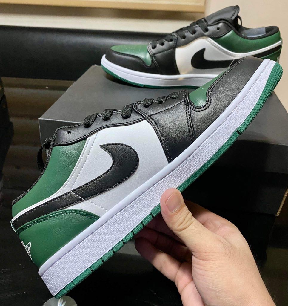 green toe jordan 1 high