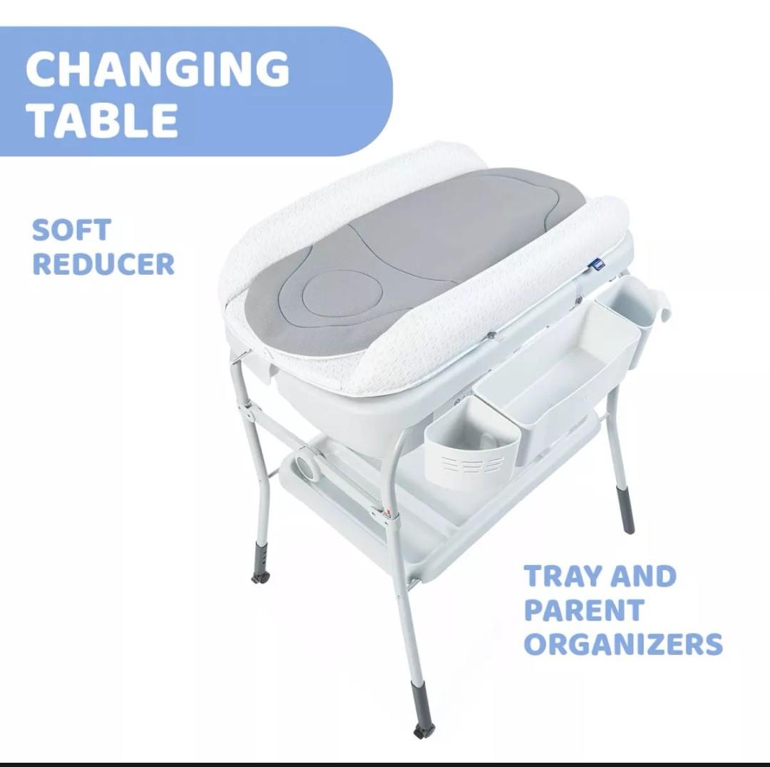 Kai Chicco Cuddle and Bubble bath stand and changing table, Babies