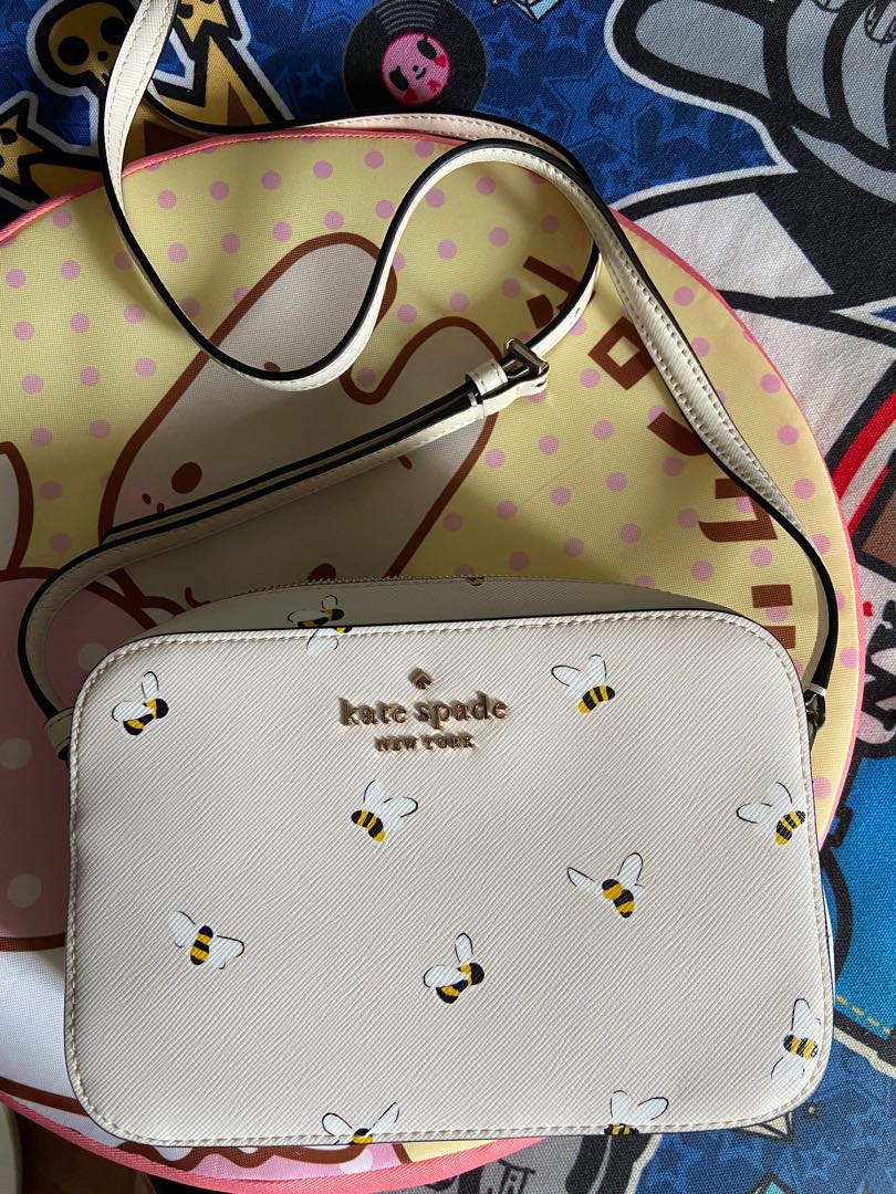 Kate Spade Camera Bee bag, Women's Fashion, Bags & Wallets, Cross-body Bags  on Carousell