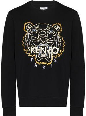 Kenzo Tiger crew neck sweatshirt, Men's 