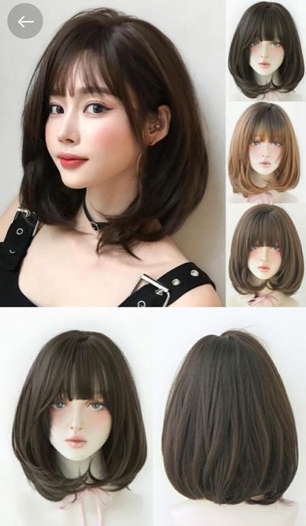 C curl short hair sale