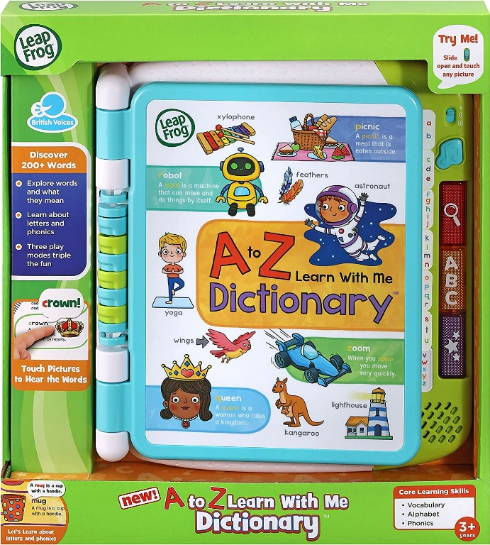 LeapFrog A to Z Learn With Me Dictionary, Preschool Interactive