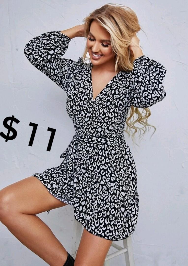 Leopard Lantern Sleeve Wrap Knot Side 