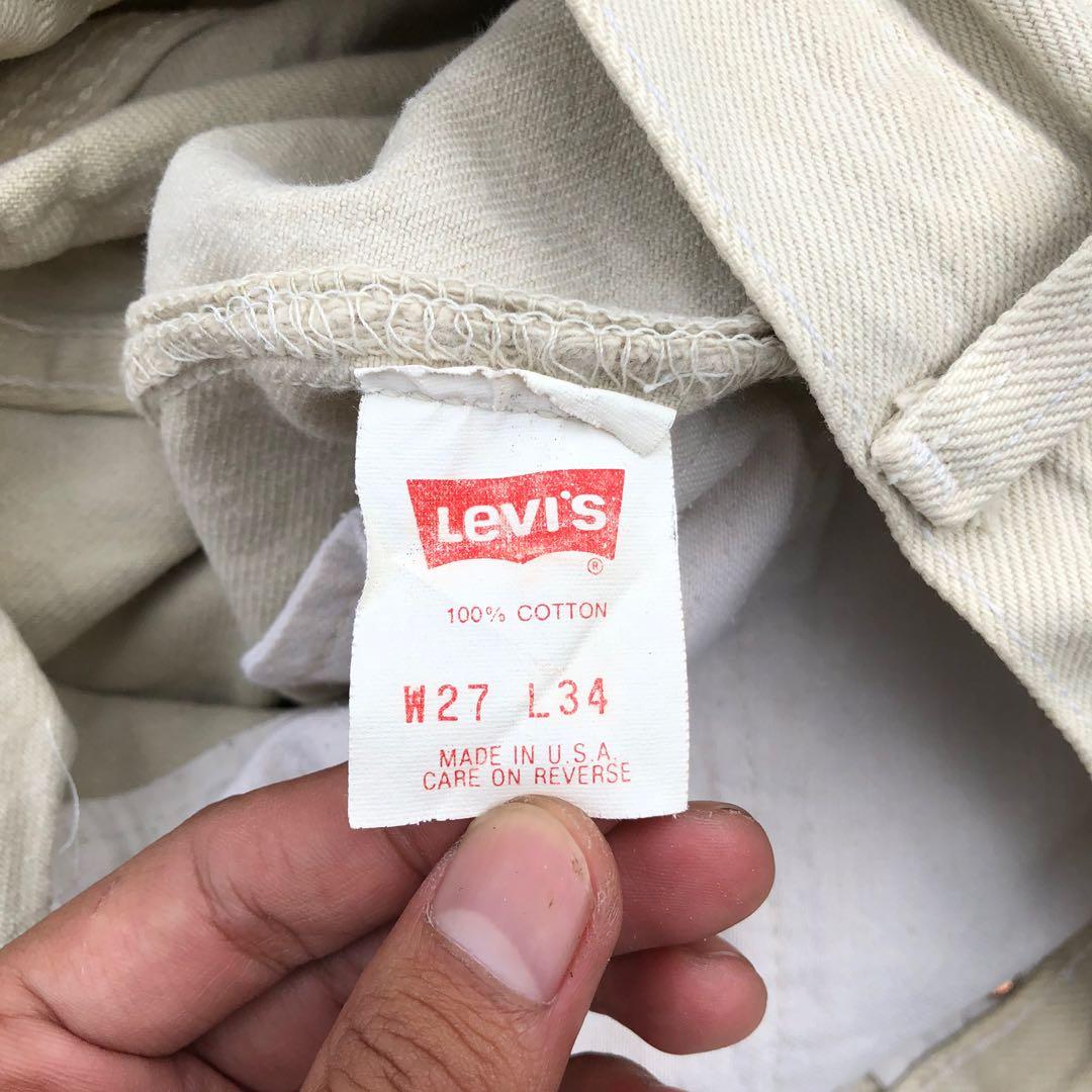 Levis 501 (size 27), Fesyen Pria 