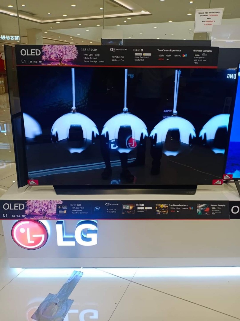 LG 48C1 48 inches oled tv mark down 