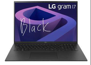 2022 LG Gram 17Z90Q  17 ", Intel 12th gen Core i7 , Ultra-Lightweight, 16GB RAM, 512GB SSD / 1000GB , Windows 11 , Ultra light Weight only 1.35kg, 80wh Battery life up to 17.5hours