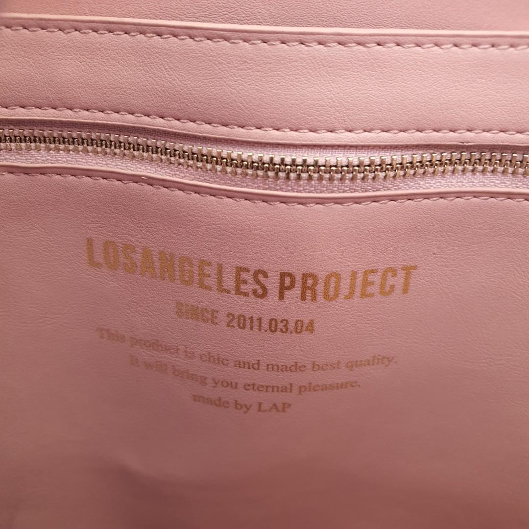 Los Angeles Project (LAP) Bucket Bag (Nude Pink), Women's Fashion
