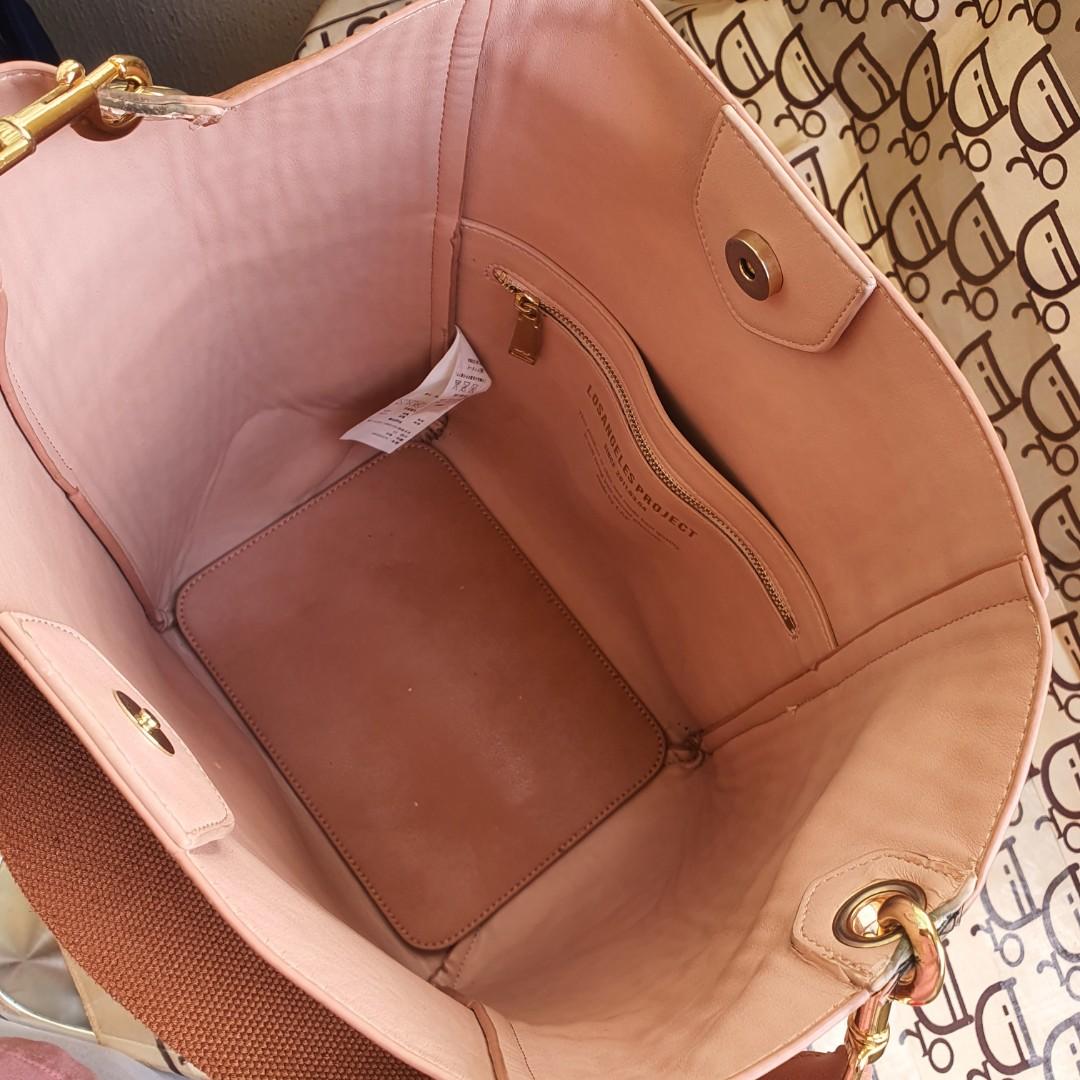 Los Angeles Project (LAP) Bucket Bag (Nude Pink), Women's Fashion