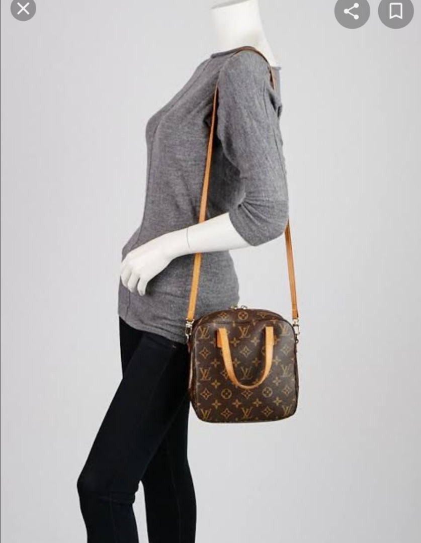 Louis Vuitton canvas monogram spontini bag, Luxury, Bags & Wallets