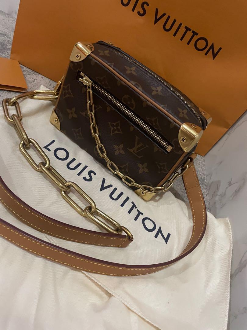 Louis Vuitton White Monogram Leather Legacy Soft Trunk Bag Louis Vuitton |  The Luxury Closet