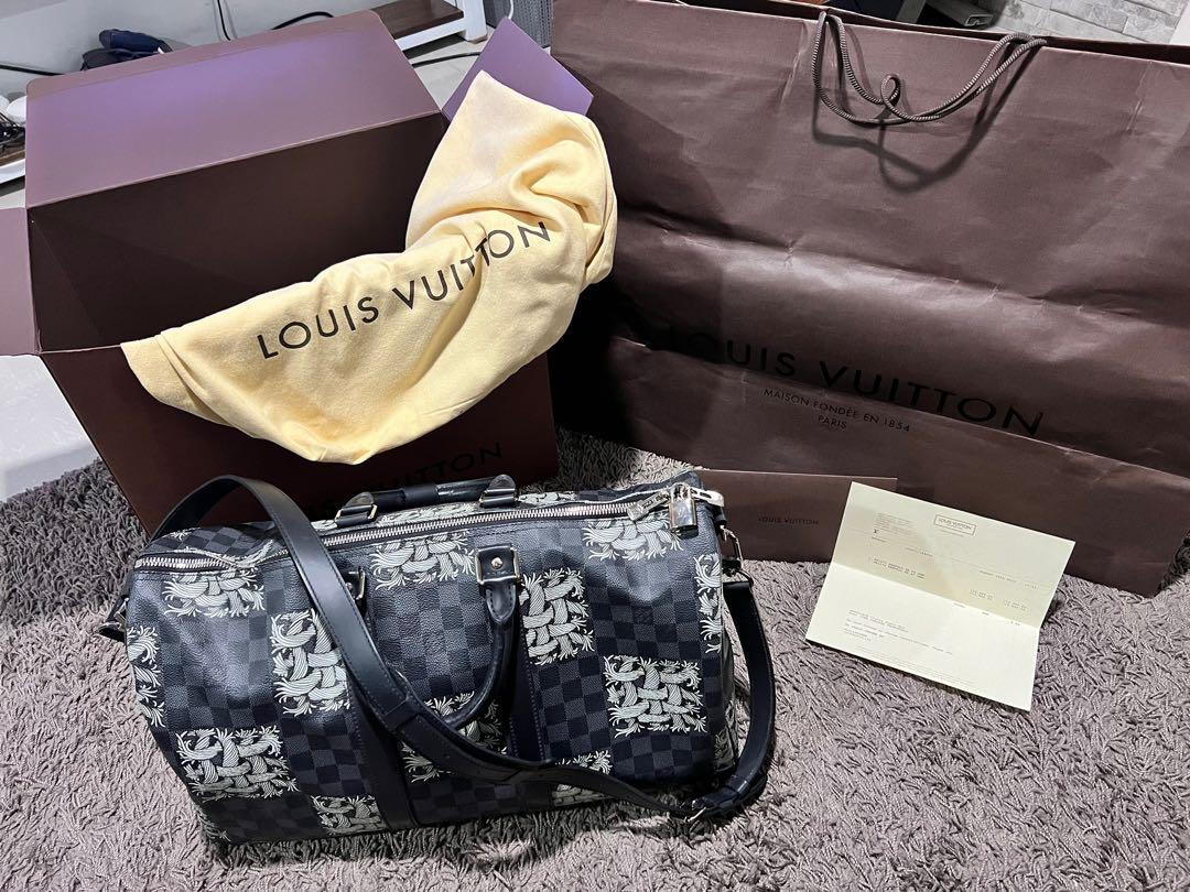 Louis Vuitton Keepall Bandouliere Bag Limited Edition Nemeth