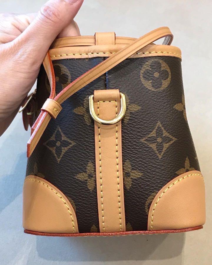 Louis Vuitton LV GHW Mini Noe Shoulder Bag M57099 Monogram Brown