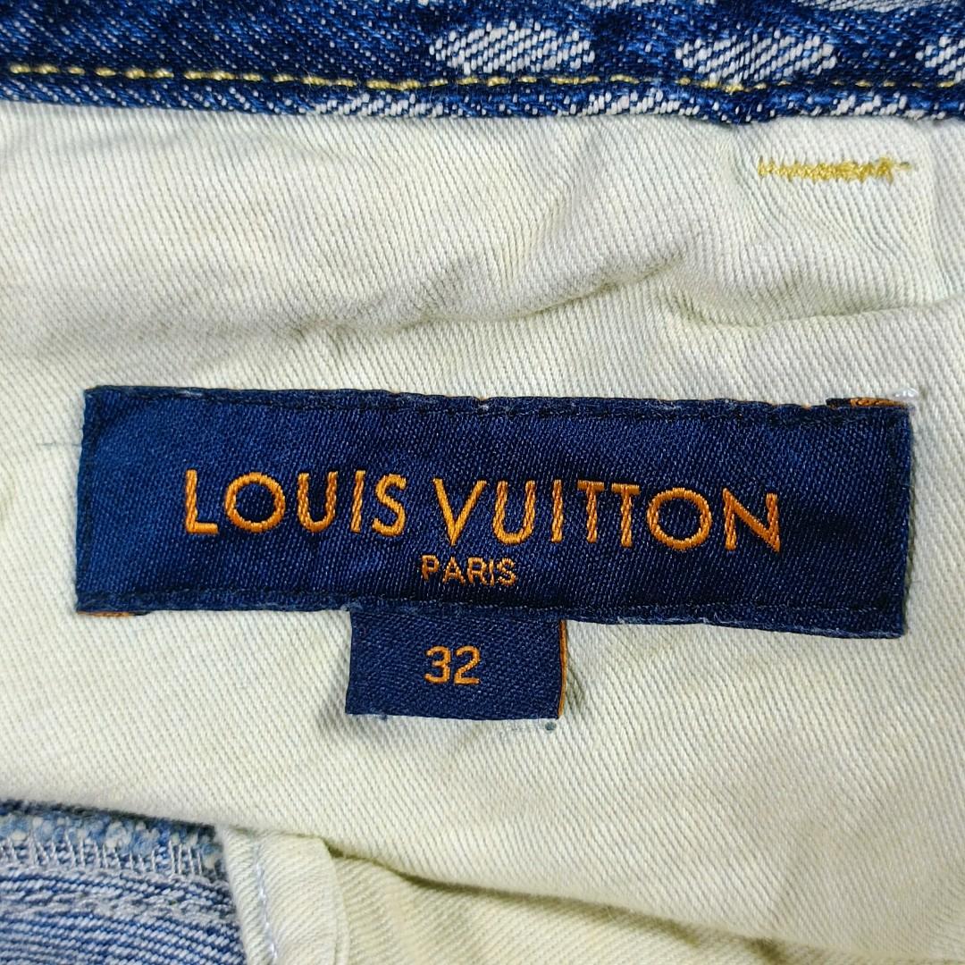 Louis Vuitton x Nigo Monogram Denim Pants, Men's Fashion, Bottoms
