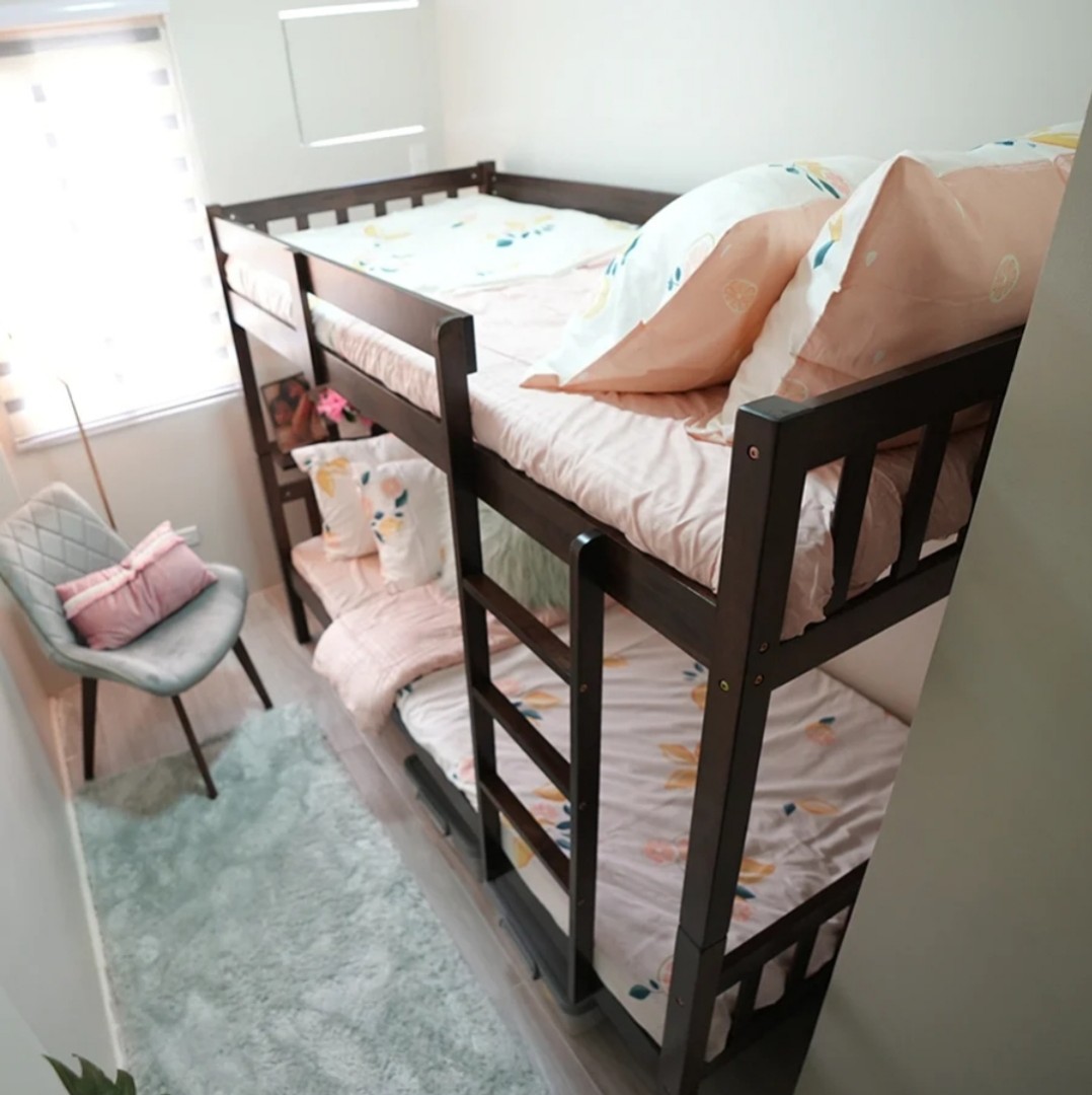 MANDAUE FOAM Double Deck Bed with Uratex Mattresses, Furniture & Home