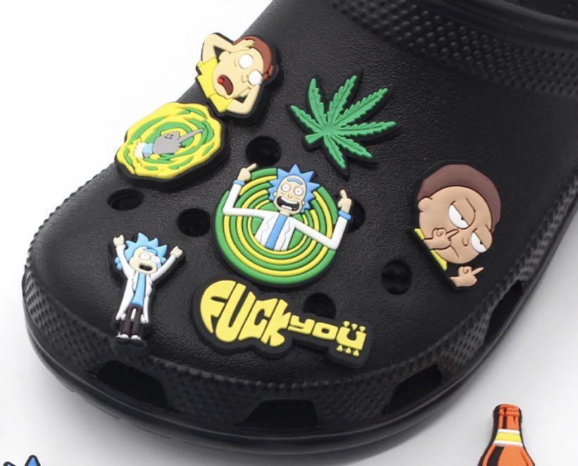 Middle finger jibbitz Clearance