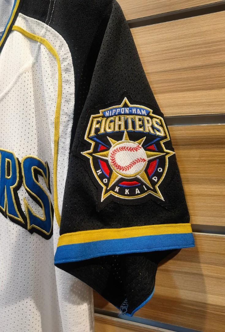 Retro Japan Hokkaido Nippon Ham Fighters Flyers Baseball Jersey White