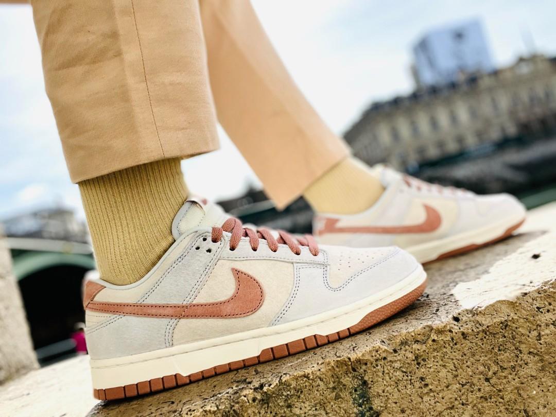 On Feet Dunk Low Rose Heart Rose Unisex Dunk Low Custom – PANDAPRANK