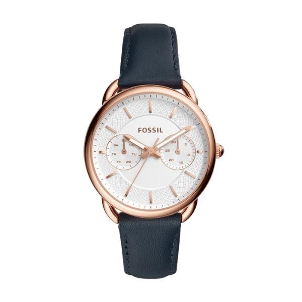 Fossil tailor multifunction leather watch outlet